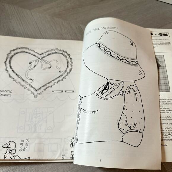 All Around the House Decorative Craft Painting Book BKW089 1987 12 Designs - Picture 7 of 10